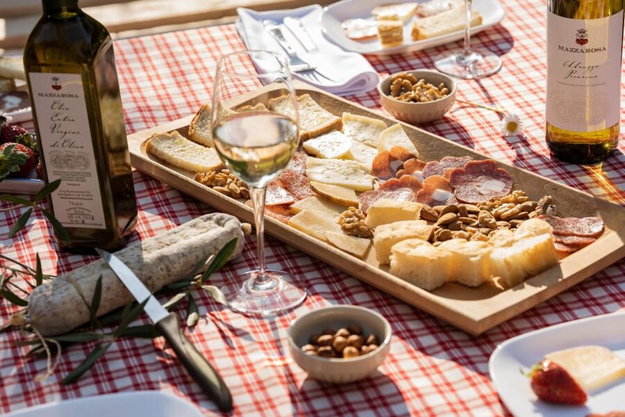 Abruzzo: Country Picnic in an Olive Grove at a Winery - Picking the right Abruzzo wine