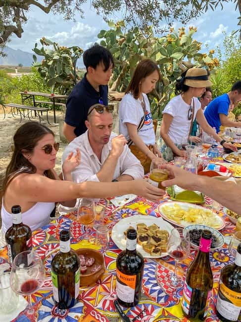 Alcamo: Natural Wine & Olive Oil Tasting - Sicily - Bread, oil, cheese, and Sicilian table flavors