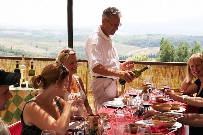 Amazing Lunch in organic Farm with Balsamic Vinegar Olive Oil truffle and Wine tasting Experience in Tuscany - From Florence to Tenuta Casanova by private minivan
