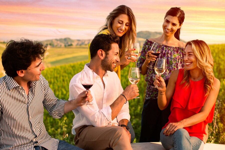 Bologna: Olive Grove and Vineyard Tour with Product Tastings - The terrace and views may be the real bonus