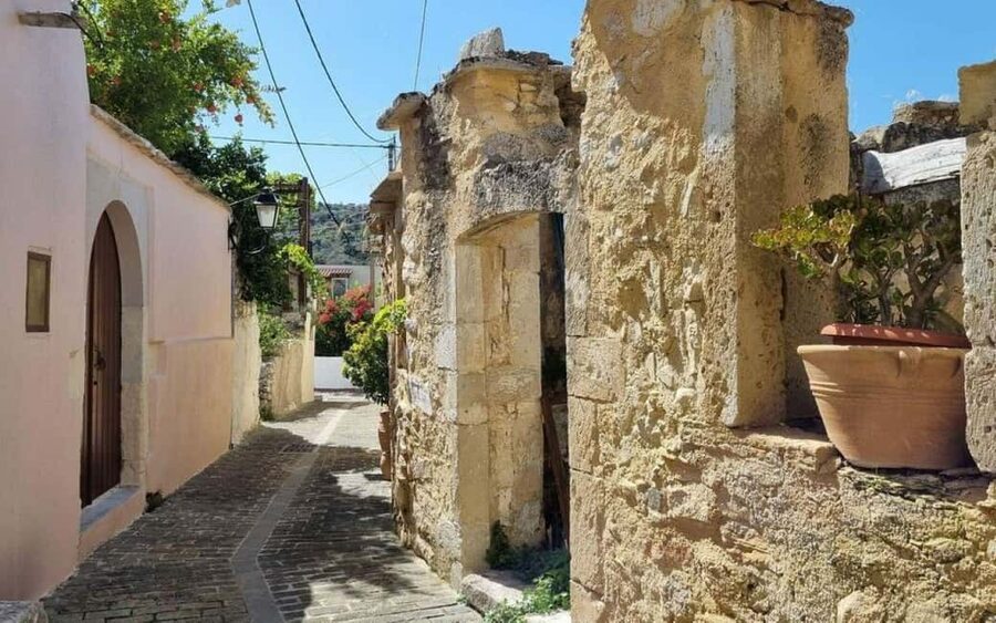 Chania: Authentic Crete Villages Tour & Olive Oil Tasting - Gavalohori, stone streets and a quiet square