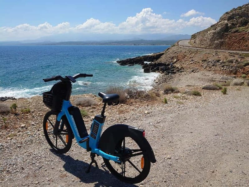 Chania E-Bike Adventure: Culture, Coastline & Olive Tasting - Villages, backroads, and Tavronitis Bridge