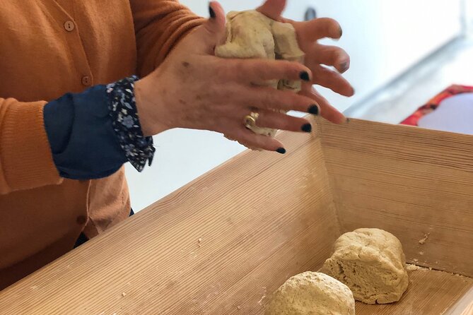 Chania Sourdough Bread Class - Olive Oil Tasting - Making sourdough bread near Chania
