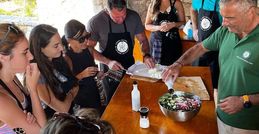 Corfu: Greek Cooking Class & Olive Oil Tasting - The olive grove and old family press