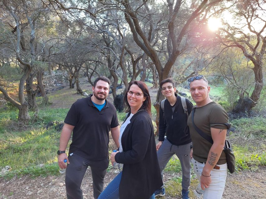 Corfu: Hiking in Olive Groves,Village,Sunset,with Swim Stop - Learning the story of Corfu’s olive groves