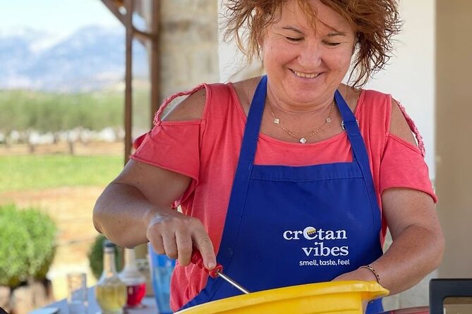 Cretan Cooking Class and Olive Oil Tasting - Cooking five Cretan dishes from farm ingredients