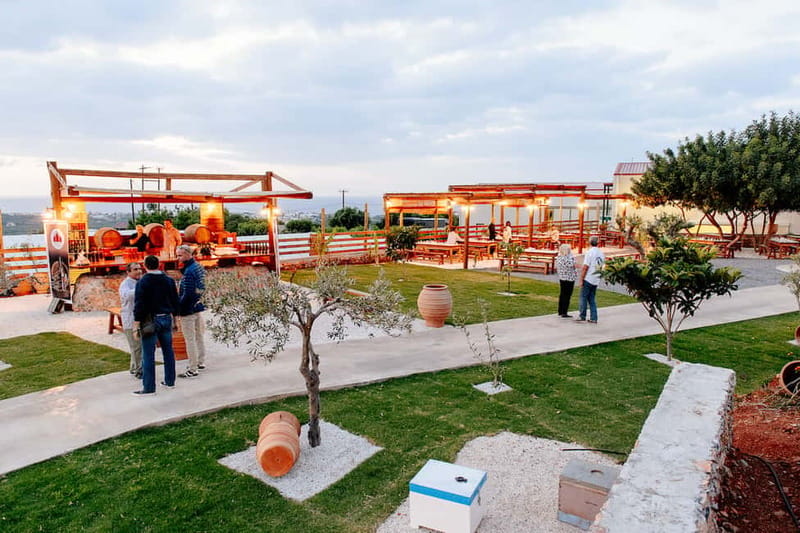 Crete: Olive Oil Festival, Farm Dinner, Live Show & Pickup - The olive oil mill and family story