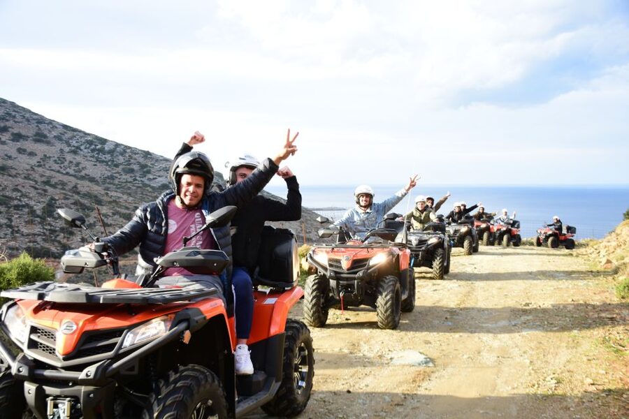 Crete: Quad Safari, Olive Mill with Tasting & Ghost Village - From Achlada to Fodele