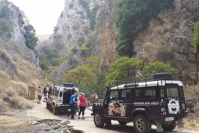 Crete's Wine and Olives Safari Tour from Chania - The mountain roads and the Land Rover ride