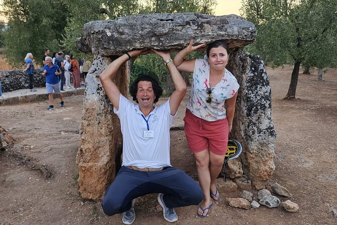 E-bike tour in Ostuni. Oil mill, Dolmen and huge olive trees - Learning how olive oil is made in Montalbano