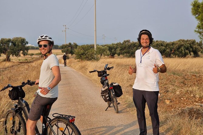 E-bike tour in Ostuni. Oil mill, Dolmen and huge olive trees - Riding through olive trees and dry stone walls