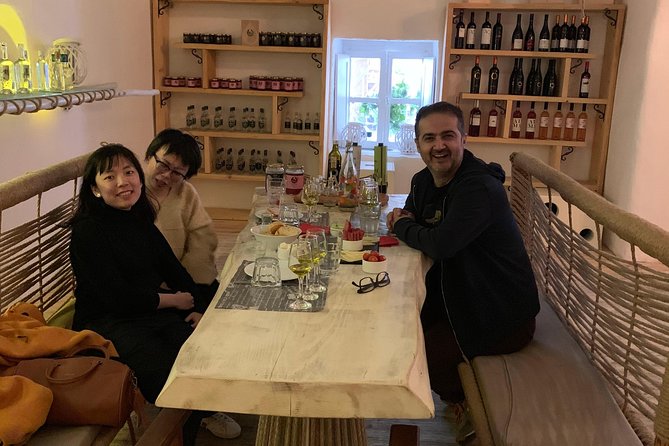 Extra virgin olive oil And Honey Tasting - The opening plate: local food, raki, and a drink