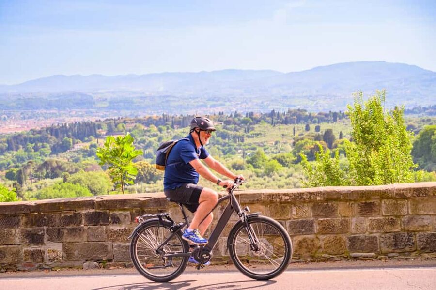 Fiesole E-Bike Tour with Olive Oil Tasting or Pool & Chill - Morning choice: olive oil at a traditional mill