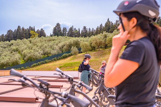 Florence: E-Bike tour to Fiesole with optional Pool or Olive Oil - The Climb to Fiesole and the View Back