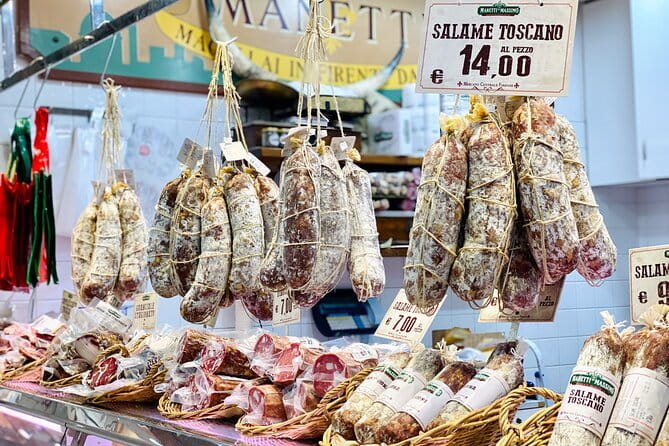 Florence Food Tour: Home-Made Pasta, Truffle, Cantucci, Olive Oil, Gelato - Mercato Centrale: oil, pasta, and cantucci