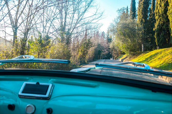 Florence: Private Vintage FIAT 500 with Wine & Olive Oil - Why this Fiat 500 outing is different