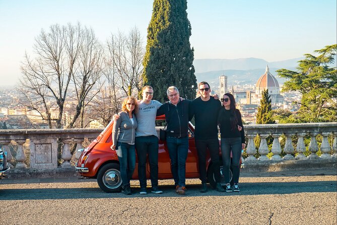 Florence: Private Vintage FIAT 500 with Wine & Olive Oil - Starting at Via del Campuccio, 90
