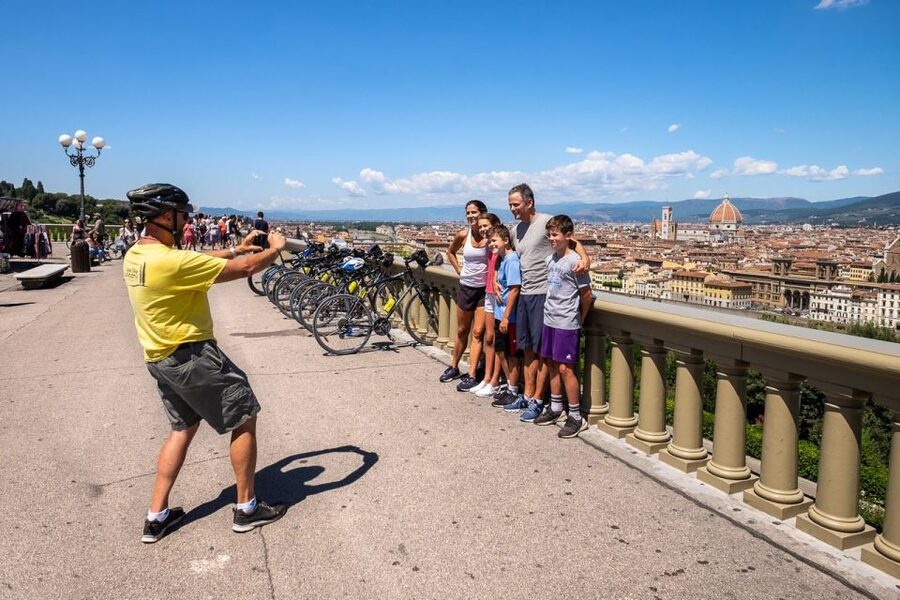 Florence: Tuscany Bike Tour with Wine & Olive Oil - Four hills, regular bikes, and the e-bike choice