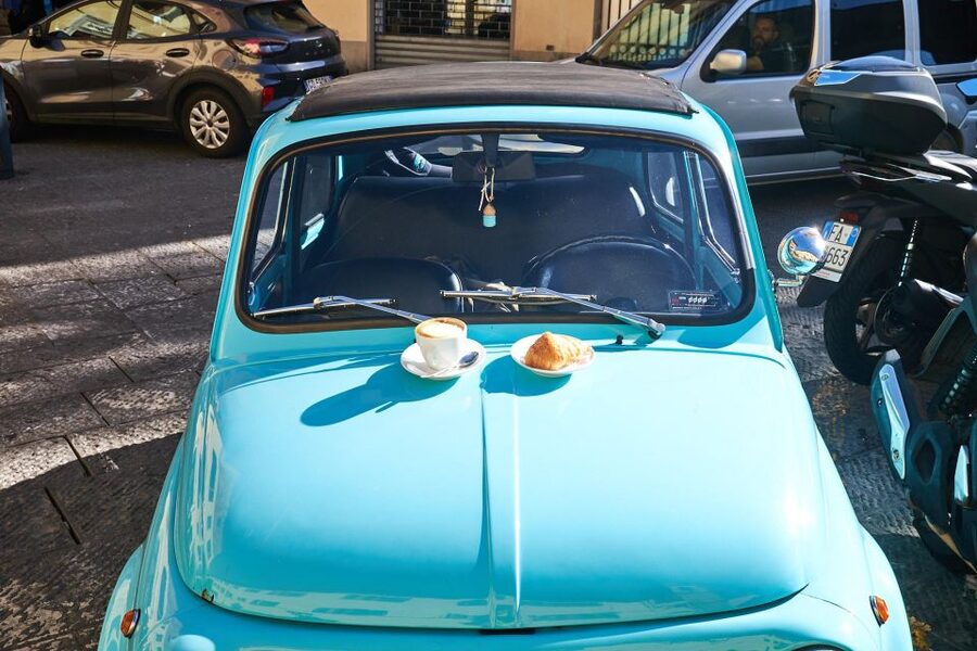 Florence: Vintage Fiat 500 Tour with Wine Tasting at Winery - Key points at a glance