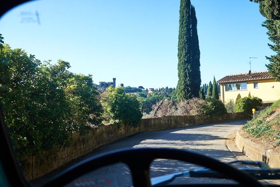 Florence: Vintage Fiat 500 Tour with Wine Tasting at Winery - Fifty-five minutes on quiet roads