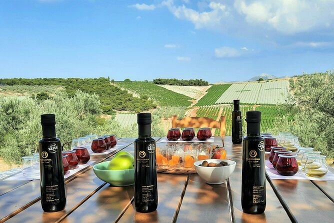 From Athens: Olive Oil Tasting, Olive Grove & Wine Experience - Key points at a glance