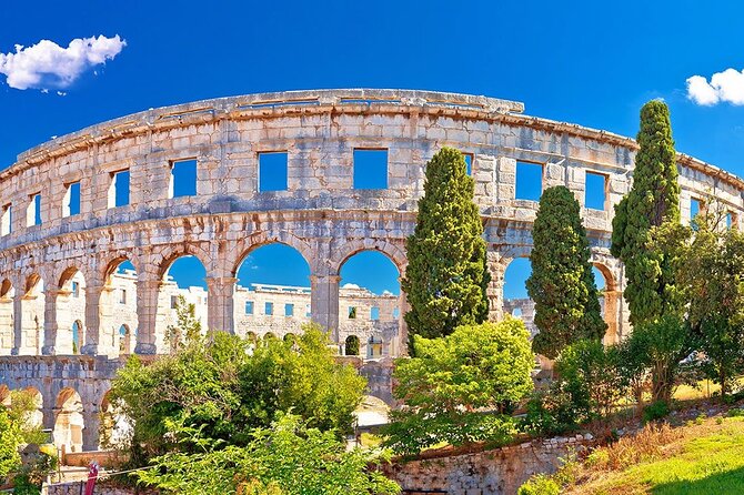 Istrian hill top cities tour with truffle and olive oil tasting - Pazin Abyss closes the route