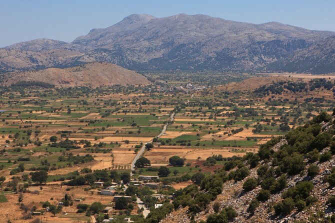 Knossos, Lasithi, Zeus Cave & Olive Mill Farm Combo Tour - Krasi and Crete’s old plane tree