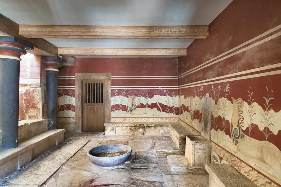 Knossos Palace &/or Zeus Cave + Olive Mill | Local & Private - From Heraklion port to the Cretan mountains