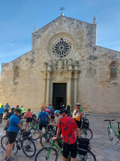Lecce: E-Bike Tour to Galatina Olive Mill & Wine taste +Taxi - The return by taxi and the day’s rhythm