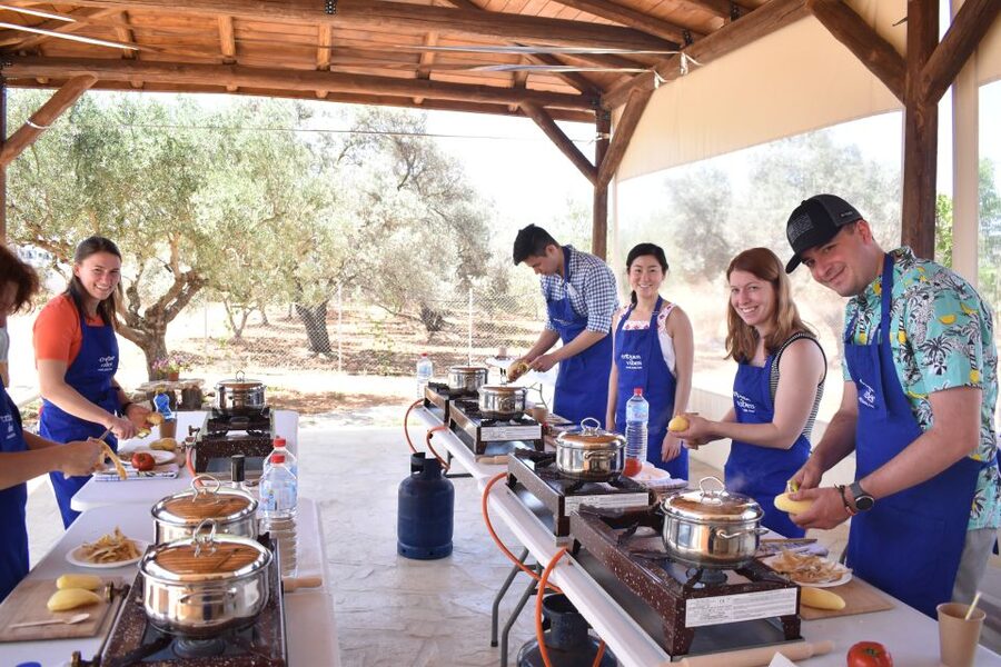 Moires: Cooking Class and Olive Oil Tasting at a Family Farm - Meeting Marianna and Mama Stella