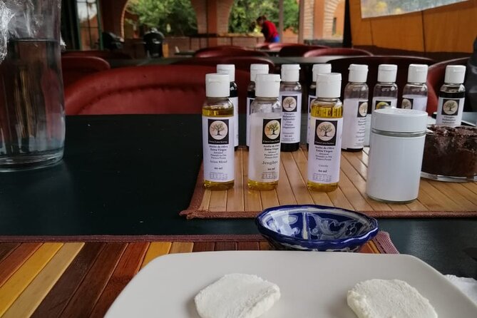 Morning Tour and Olive product tasting - Tasting cured olives, tapenade, and infused oils