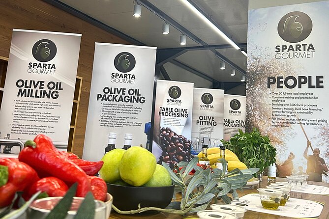 Olive Facility Visit with Olive Oil Tasting Session - A brief grove visit with Greek olive varieties