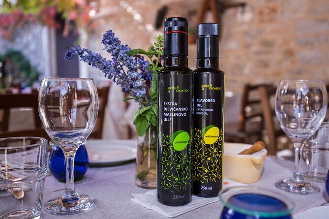 Olive museum Klis with educational olive oil tasting - Botanical gardens and the production side