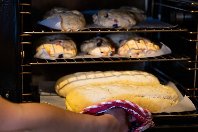Olive Oil Tasting & Fun Baking Class in the heart of Naxos Town - Baking bread with Katerina’s family recipe