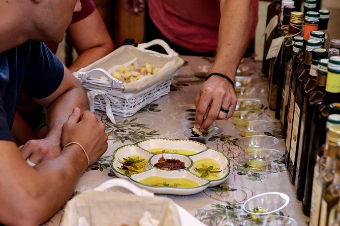 Olive oil tasting in Sorrento - The terrace, wine tasting, and possible lunch