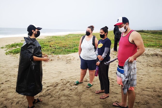 Olive Ridley Turtle Release Experience - At the protection camp, the setting is part of the lesson