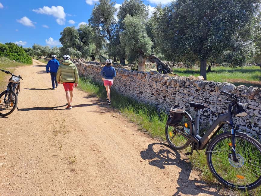 Ostuni: Guided e-bike tour to rock village & olive trees - E-bike choices and the real price