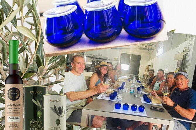Pallada Semi-Private Olive Oil Tours in Sternes, Chania - Learning to taste four extra virgin oils