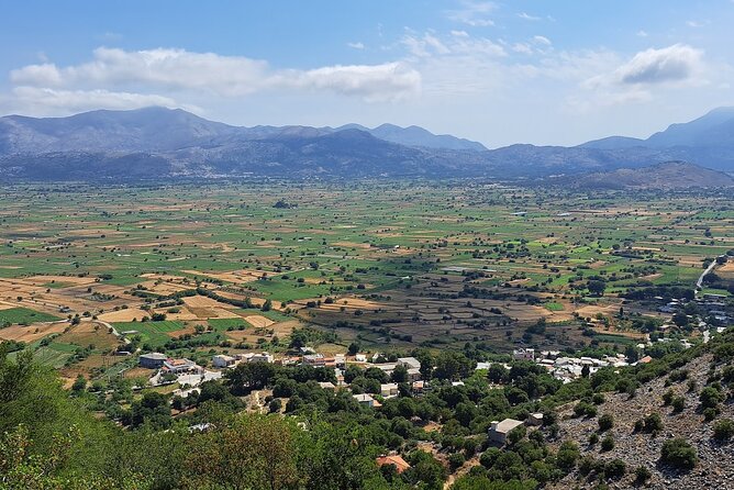 Private Guided Tour to Lasithi Plateau Villages & Olive Oil Mill - Windmills and high views across Lasithi