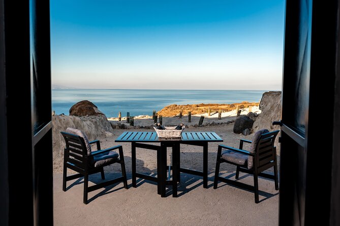 Private Olive Oil tasting & Liqueur experience - The Black Raisin Vineyard and Santorini’s Dry Climate