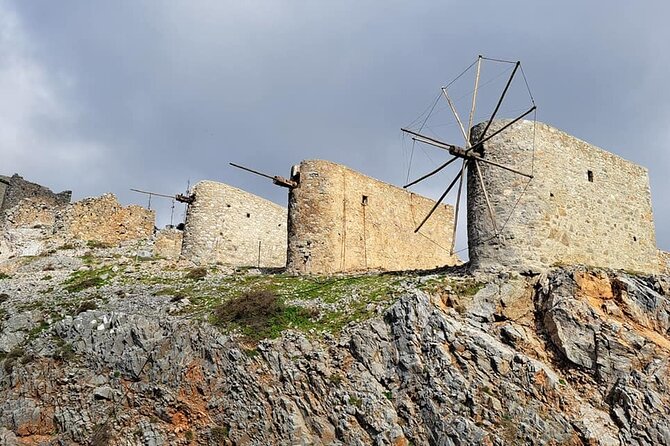 Private Tour-Knossos Palace Zeus Cave&Olive Oil Mill from Elounda - Windmills and the high Lasithi Plateau