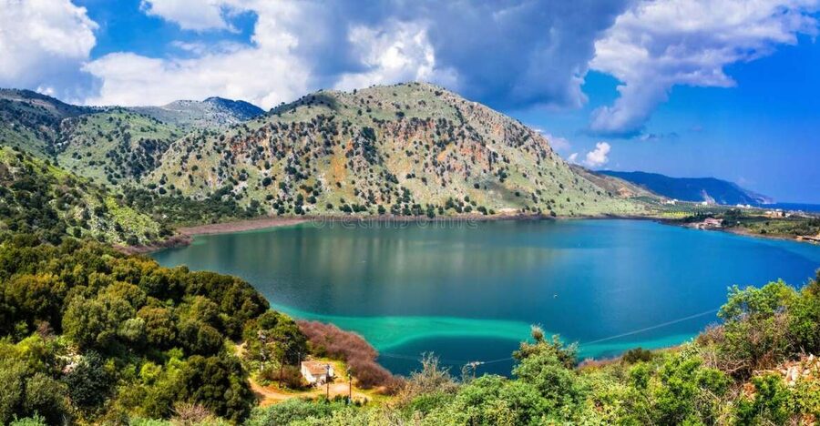 Rethymnon: Kournas Lake, Argyroupolis, and Olive Oil Tour - Argyroupolis, where water keeps the village green