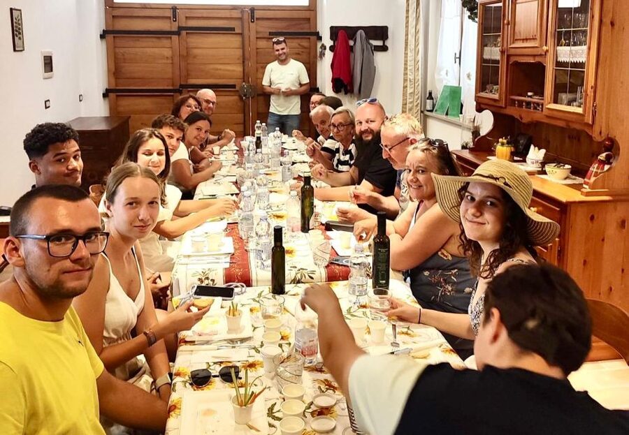 Seggiano: Typical Tuscan Farm Tour with Olive Oil Tasting - The tasting: bread, meats, and an unexpected sweet pairing