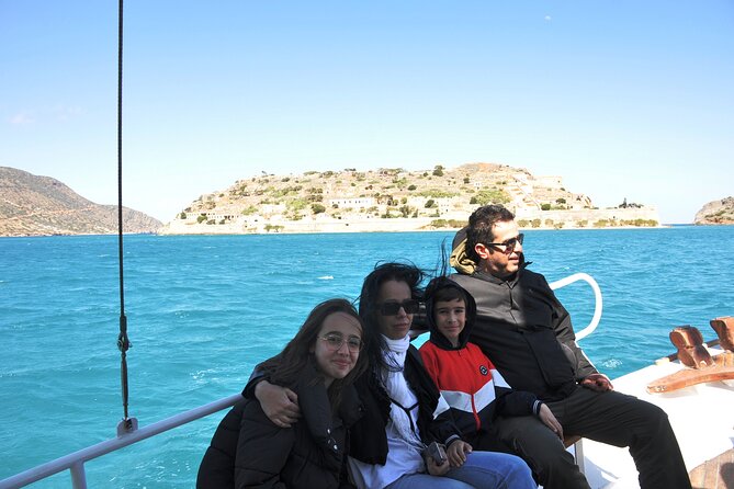Spinalonga & Lasithi Plateau with Olive Oil Tasting - Plaka and Elounda frame the approach to Spinalonga