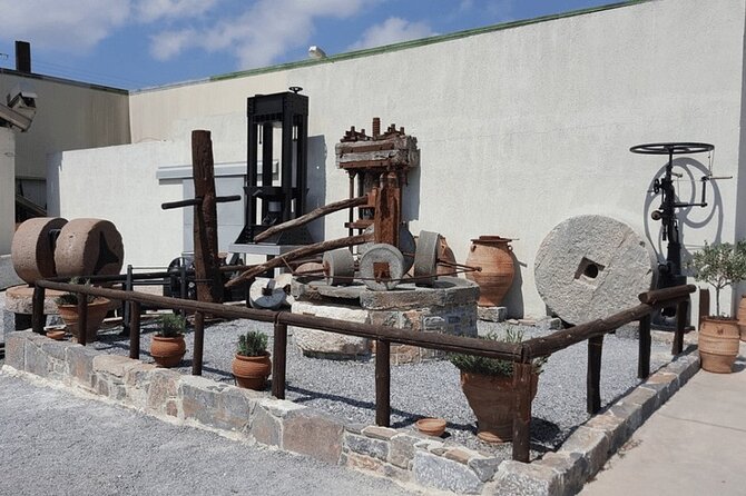 Spinalonga, Plaka, Elounda, Agios Nikolaos & Olive Mill | Private - Moni Aretiou and the view over Mirabello Bay