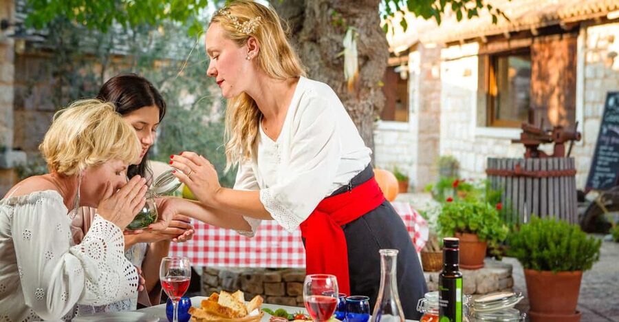 Split: Olive museum Klis with Olive Oil Tasting - From Dalmatian herbs to natural cosmetics