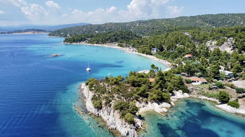 Thessaloniki: Halkidiki/Sithonia Swim, Sunset & Olive Tour - The long transfer into Sithonia