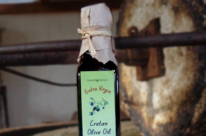 Traditional Olive Oil Making at Spiridi Olive Oil Farm - Crete - Tasting the finished oil