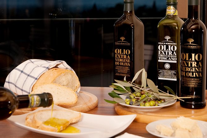 Wine and olive oil tasting & farm tour - Five wines, one olive oil, and plenty to eat