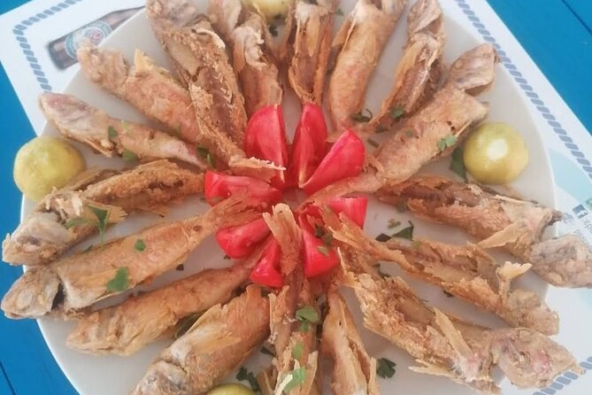 Wine olive and Food of Crete, Heraklion - Lunch at the marina, with seafood and local dishes